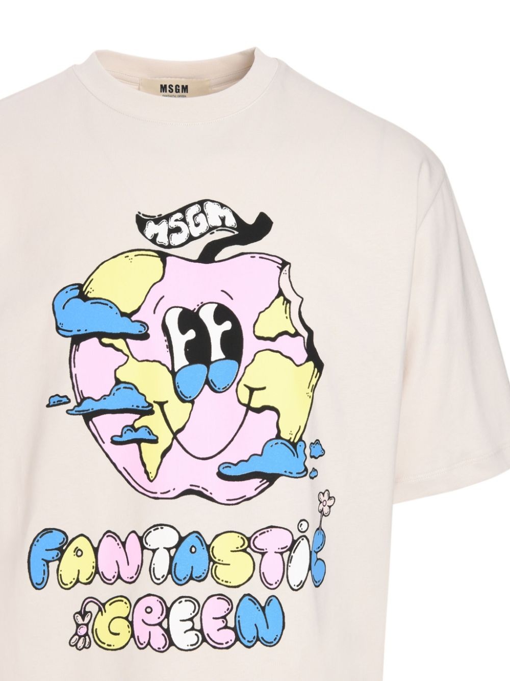 graphic-print cotton t-shirt - 3