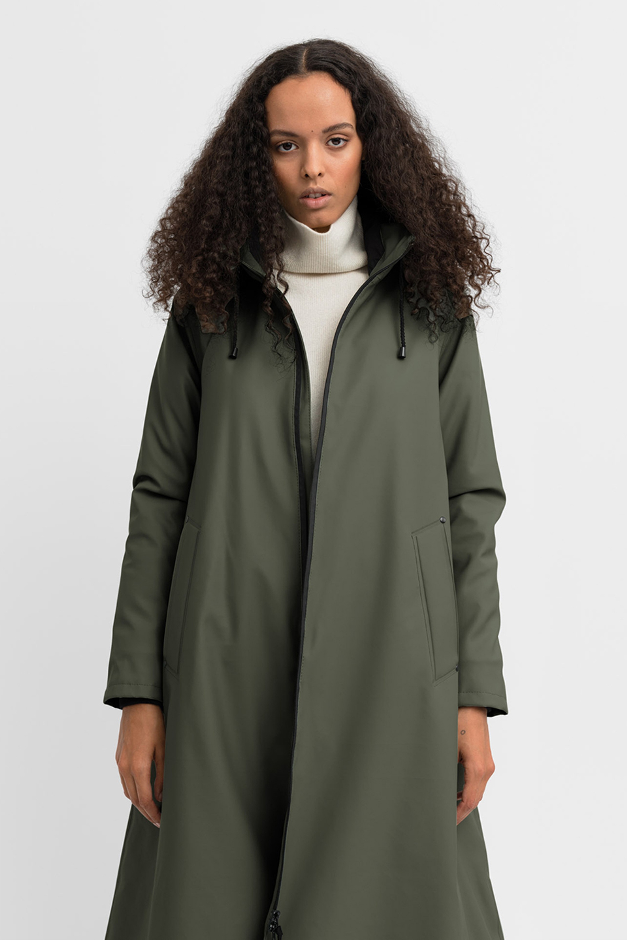 Mosebacke Long Winter Khaki Green - 7