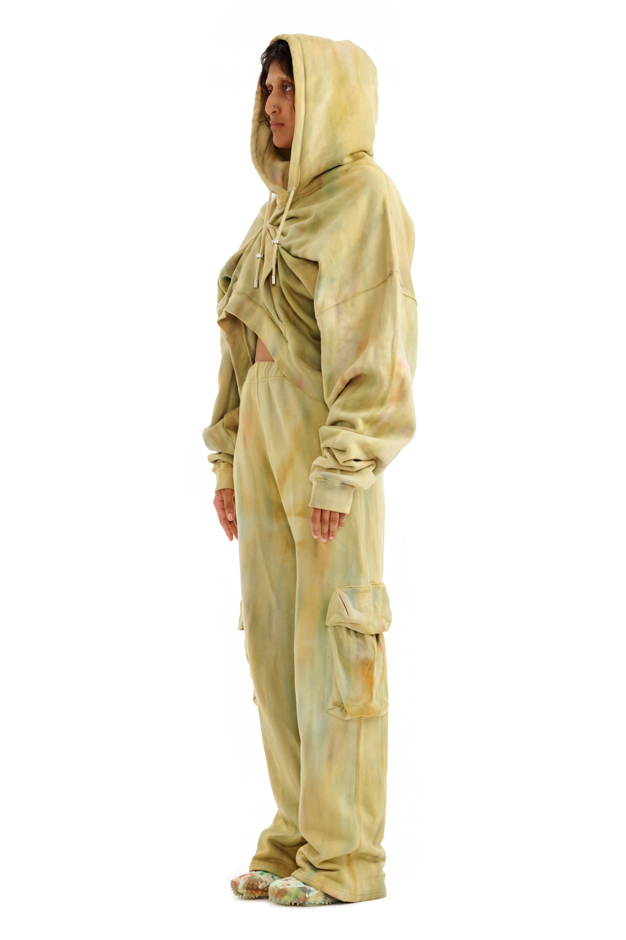 SEA MOSS CARGO SWEATPANT - 6