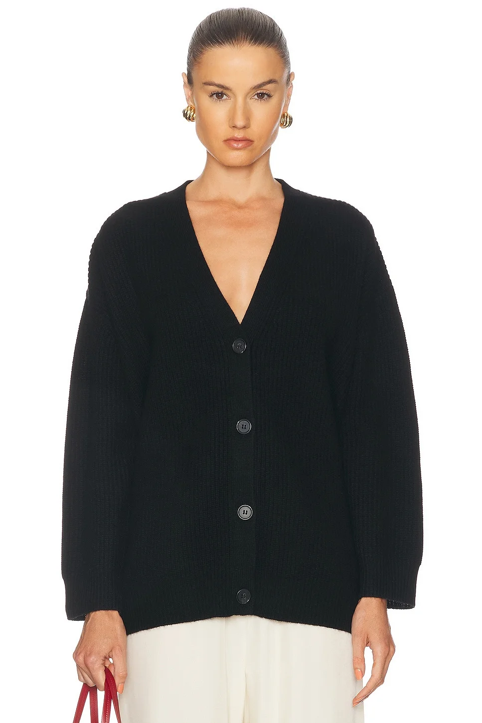 Cashmere Cocoon Cardigan - 1