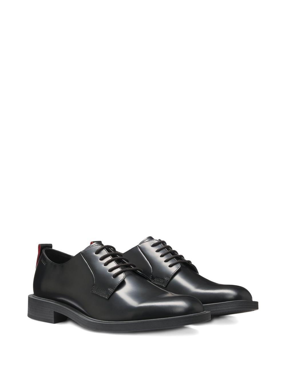 leather derby shoes - 2