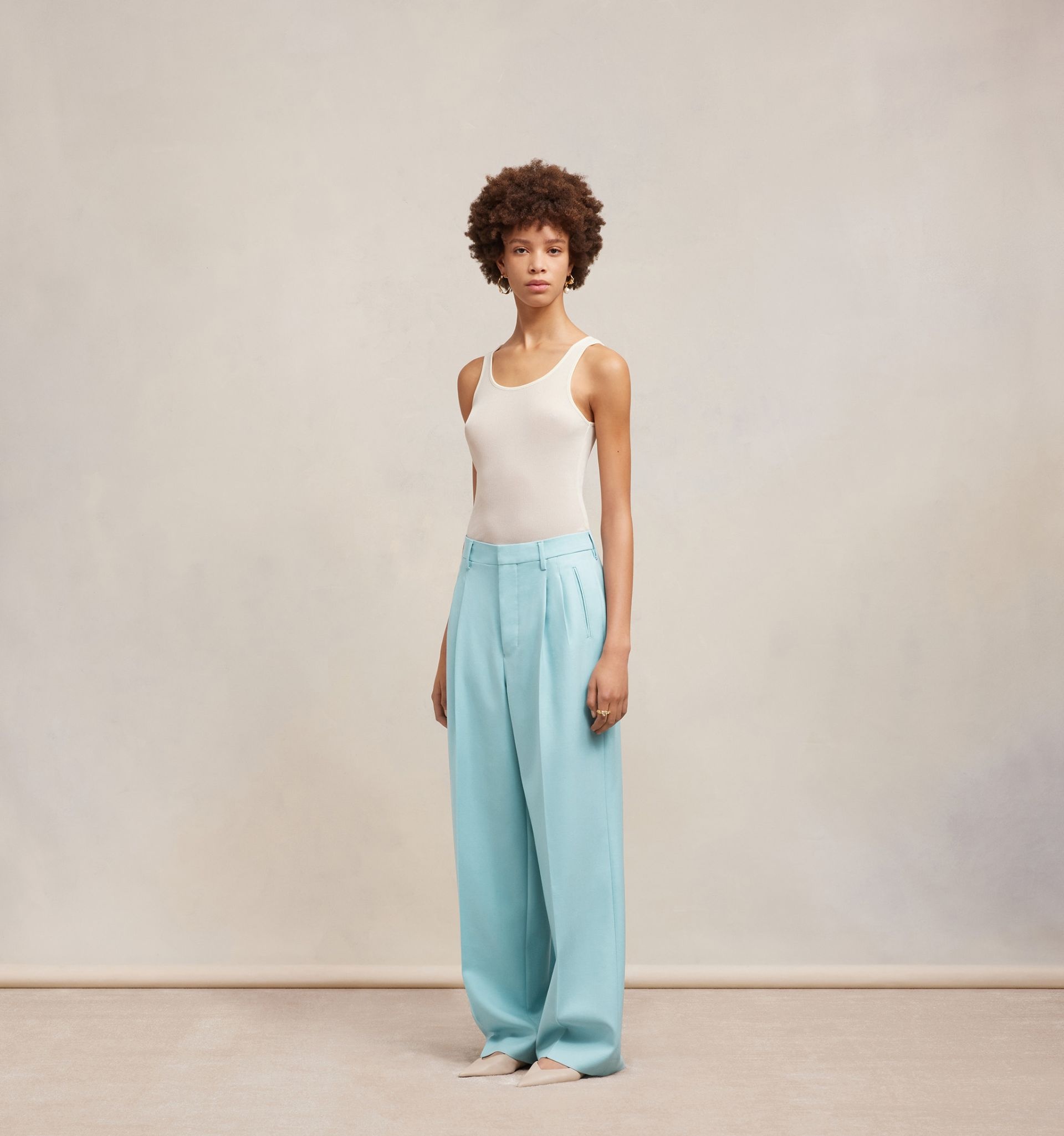 Straight Fit Trousers - 4