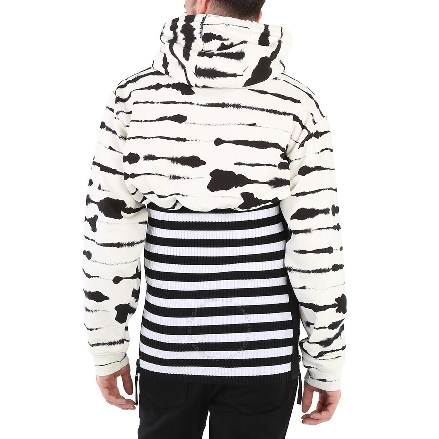 Burberry Watercolour Print Reconstructed Cotton Hoodie - 6