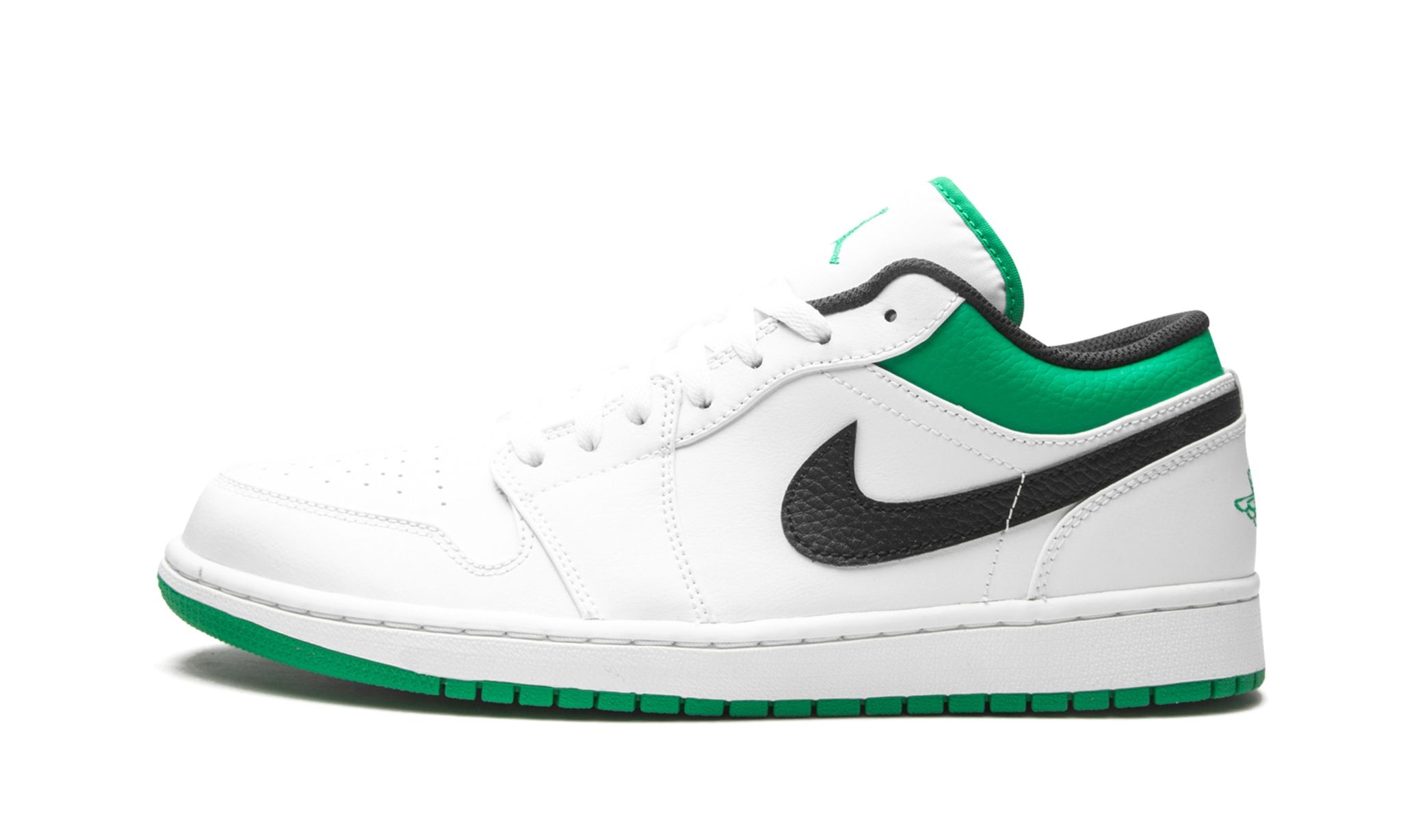 Air Jordan 1 Low "White / Lucky Green" - 1