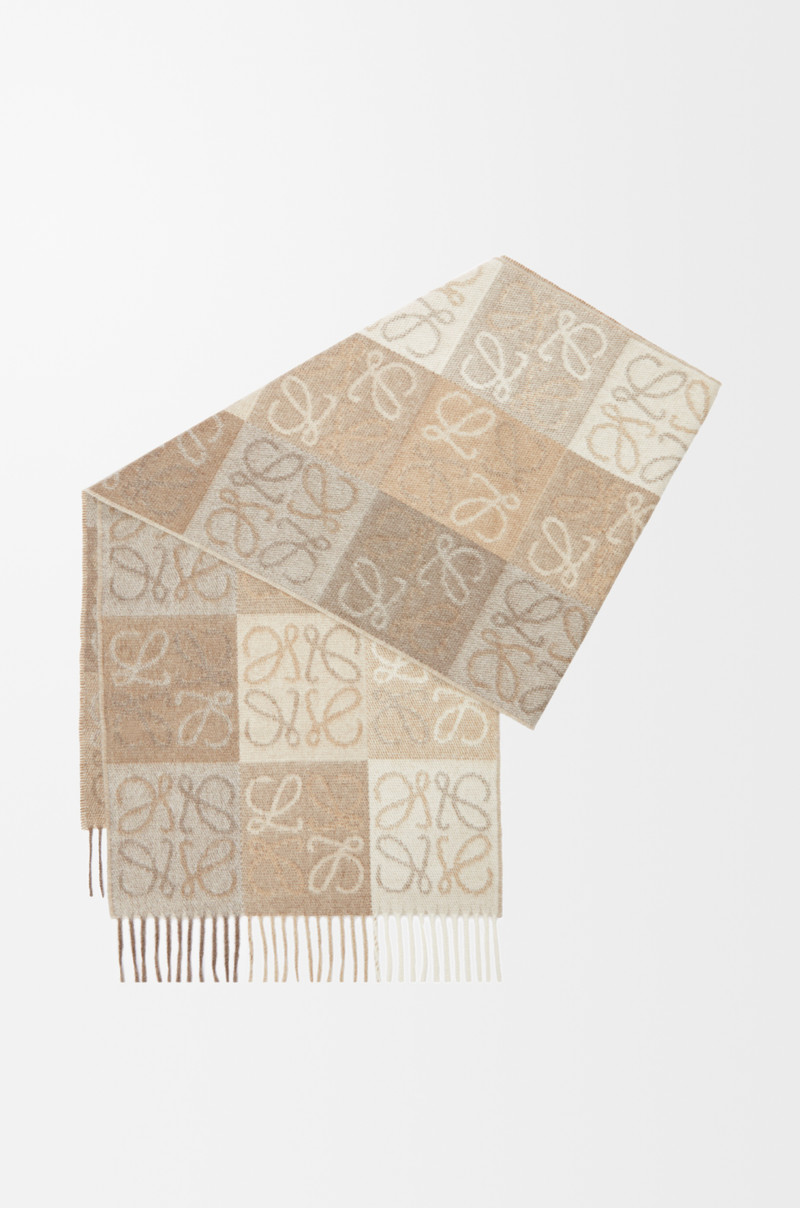 Loewe Scarf in wool and cashmere outlook