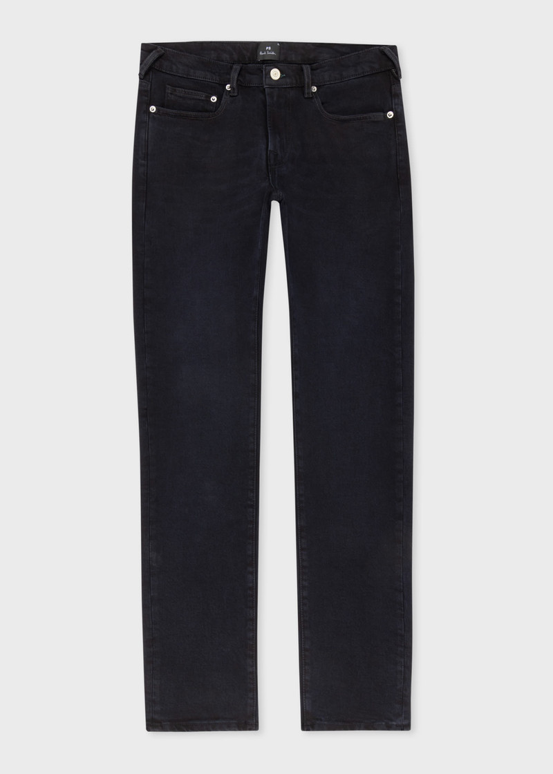 Mid-Wash Black 'Organic Stretch' Jeans 1