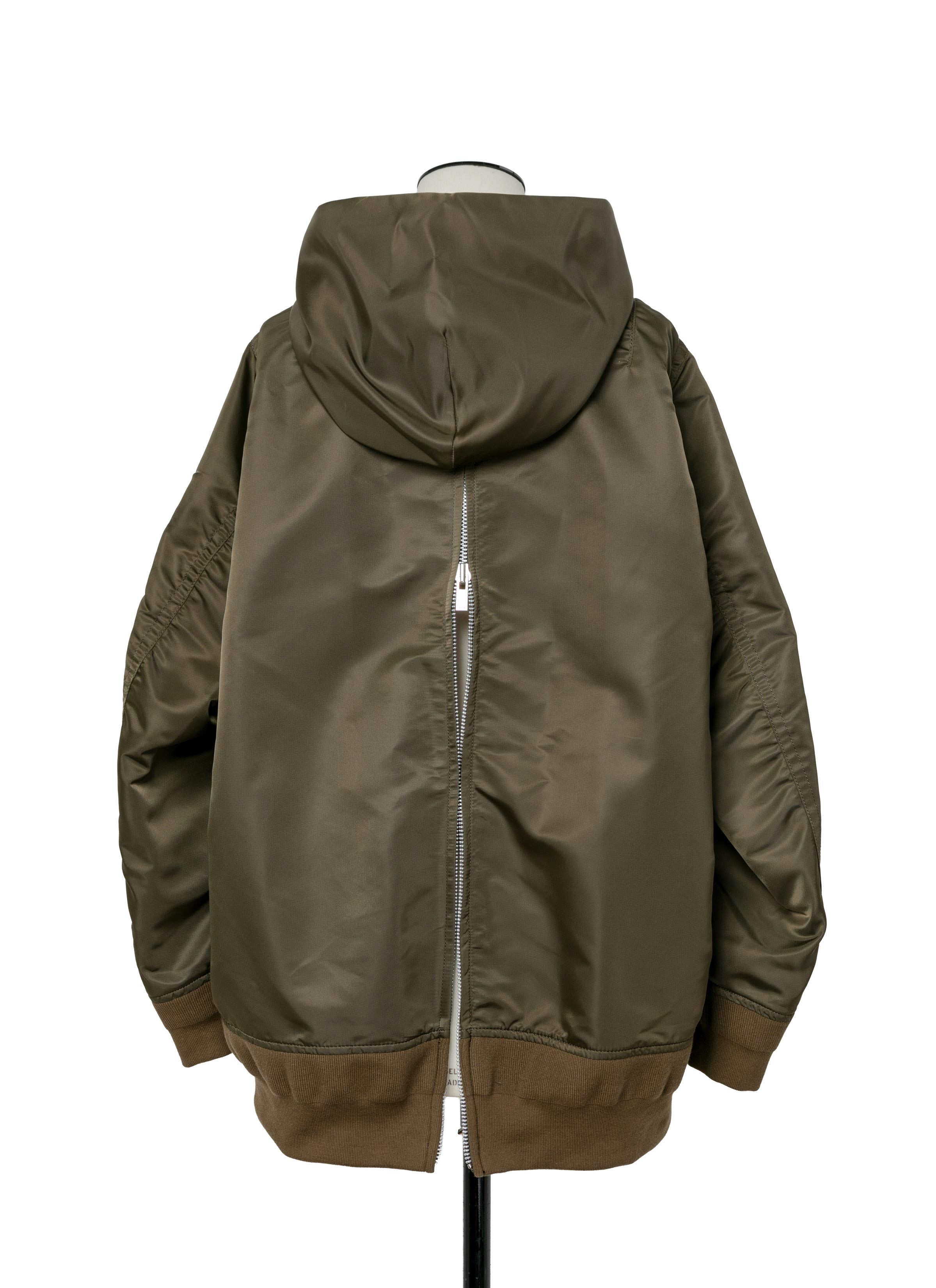 Nylon Twill Hoodie - 4