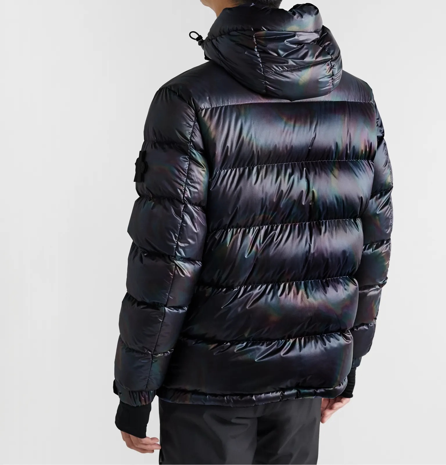 Lignod Slim-Fit Quilted Iridescent Ripstop Down Ski Jacket - 3