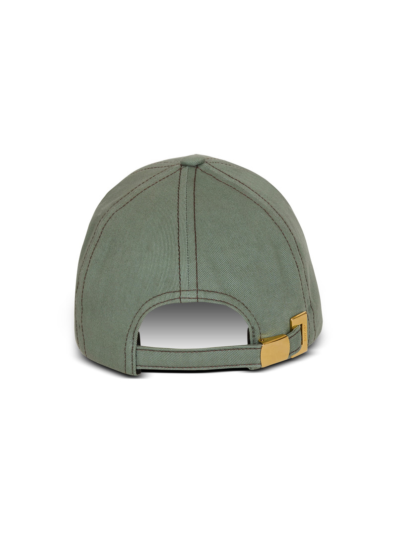 Cotton cap with Balmain Paris embroidery 4