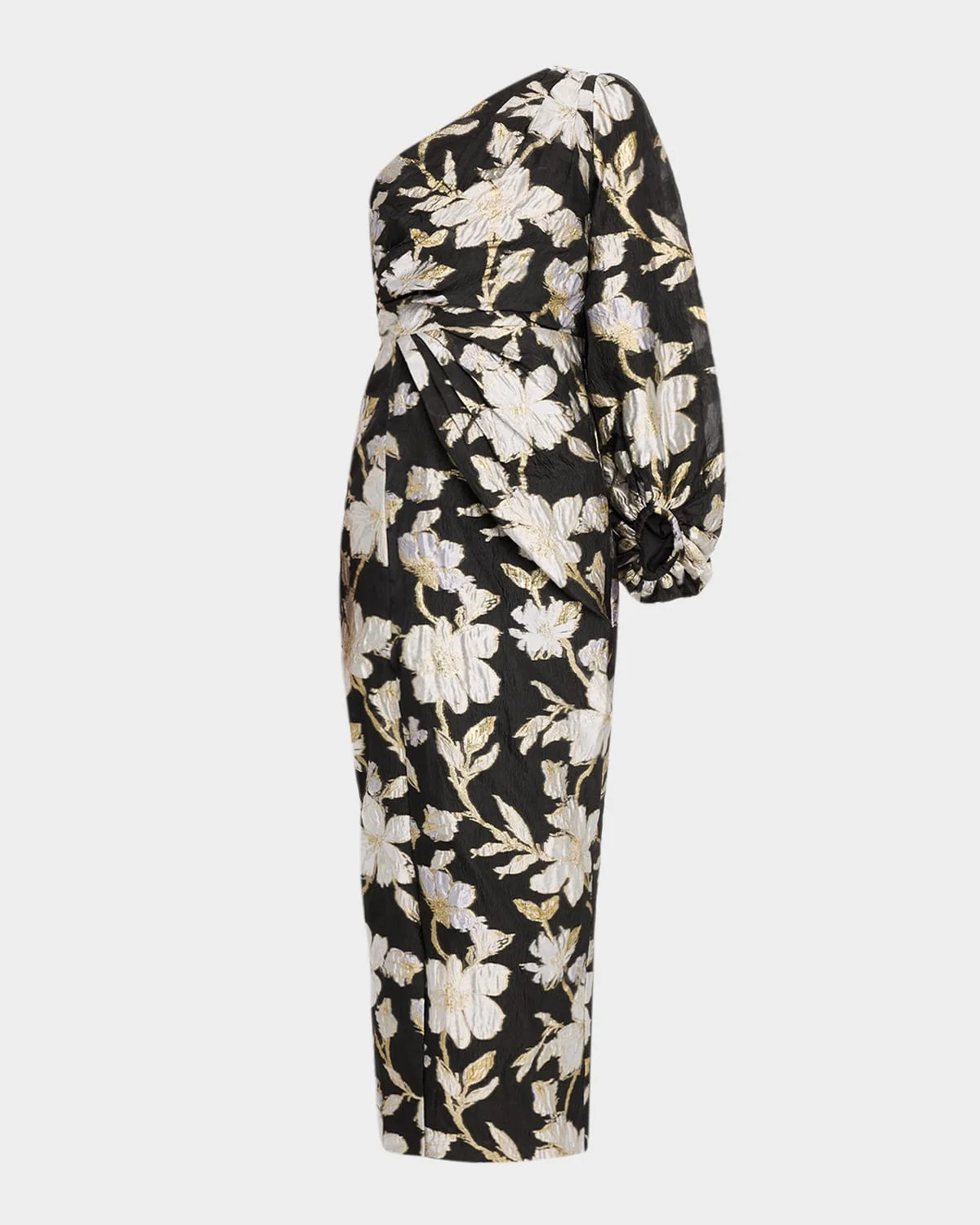 Cher Floral Jacquard Maxi Dress - 1