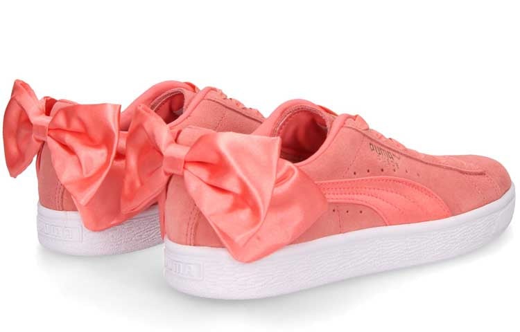 (WMNS) PUMA Suede Bow 'Shell Pink' 367317-01 - 4