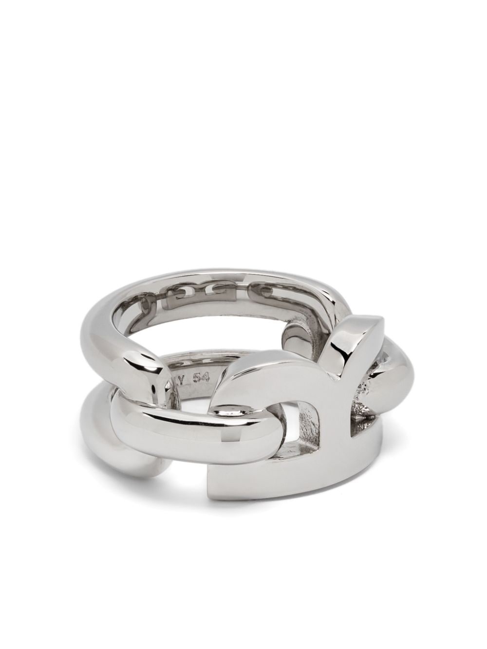 logo-plaque band ring - 1