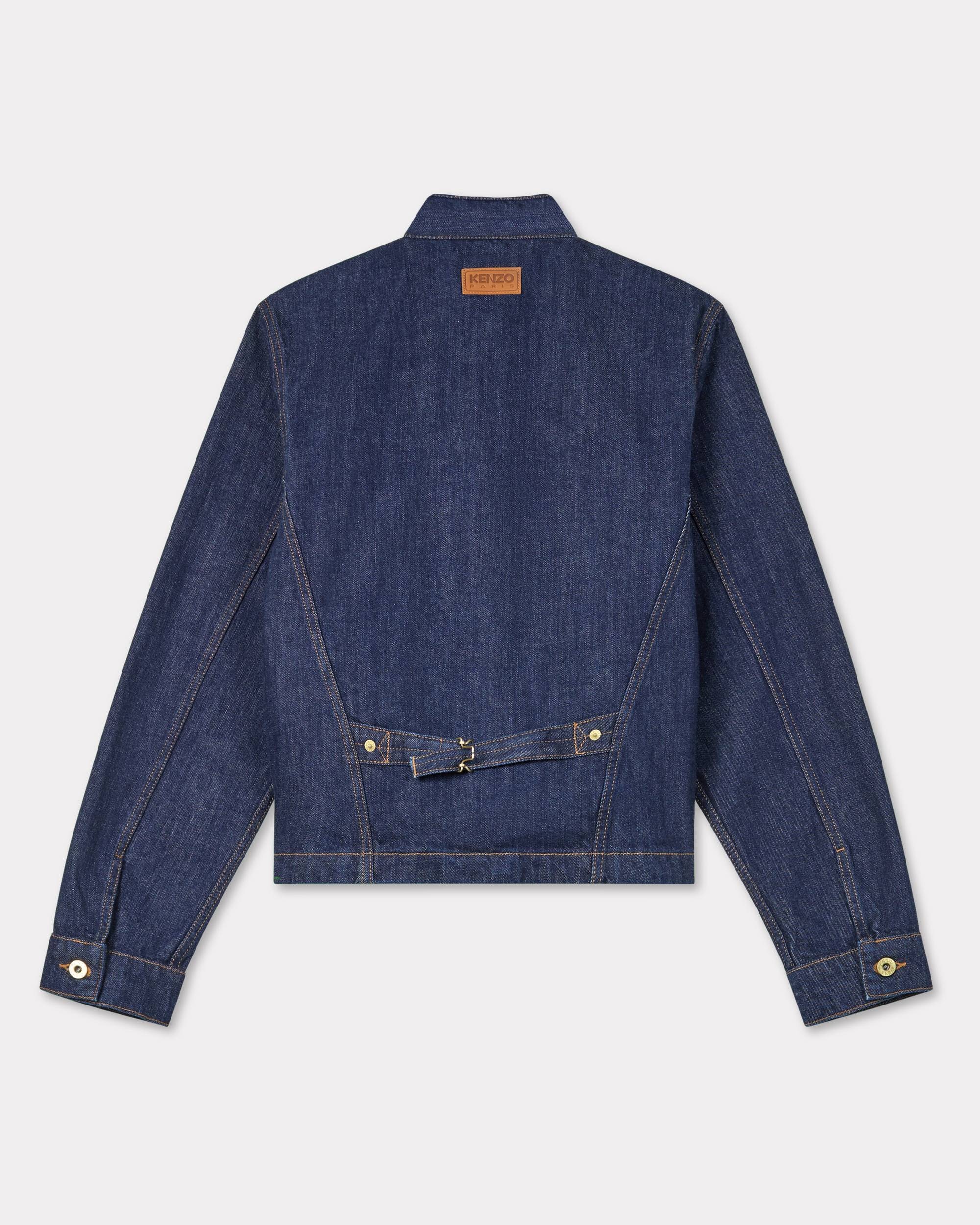 School boy jacket in japanese denim - 2