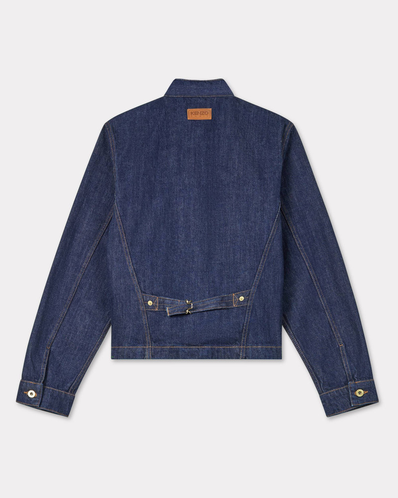 KENZO School boy jacket in japanese denim outlook