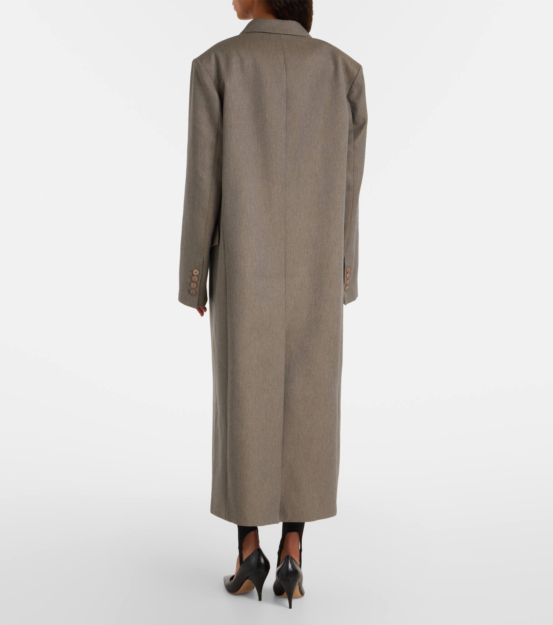 Jane double-breasted coat - 3