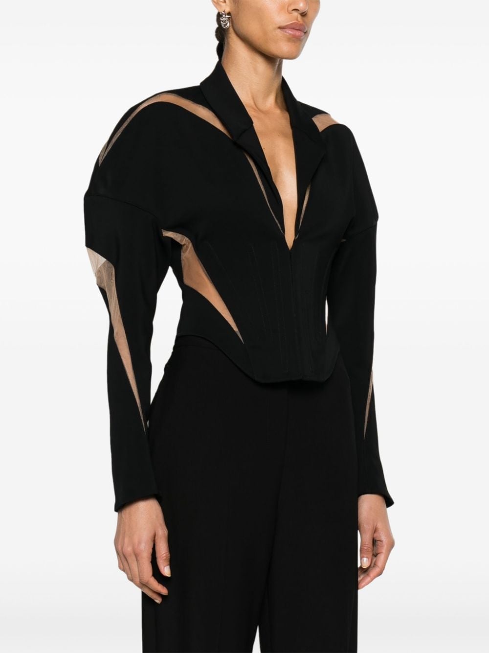 Spiral Illusion corset jacket - 3