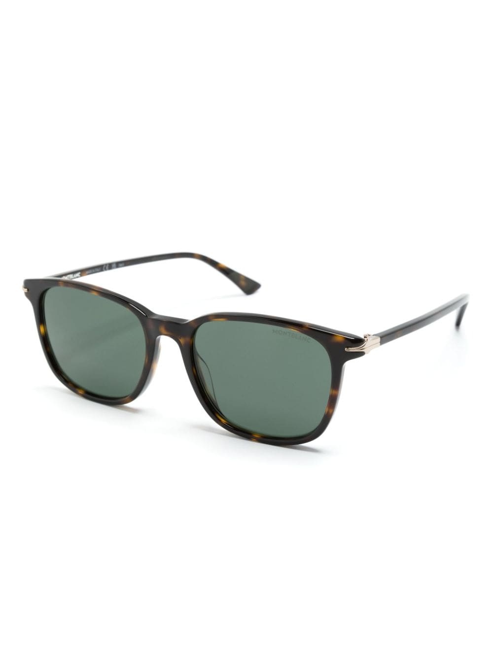 tortoiseshell square-frame sunglasses - 2