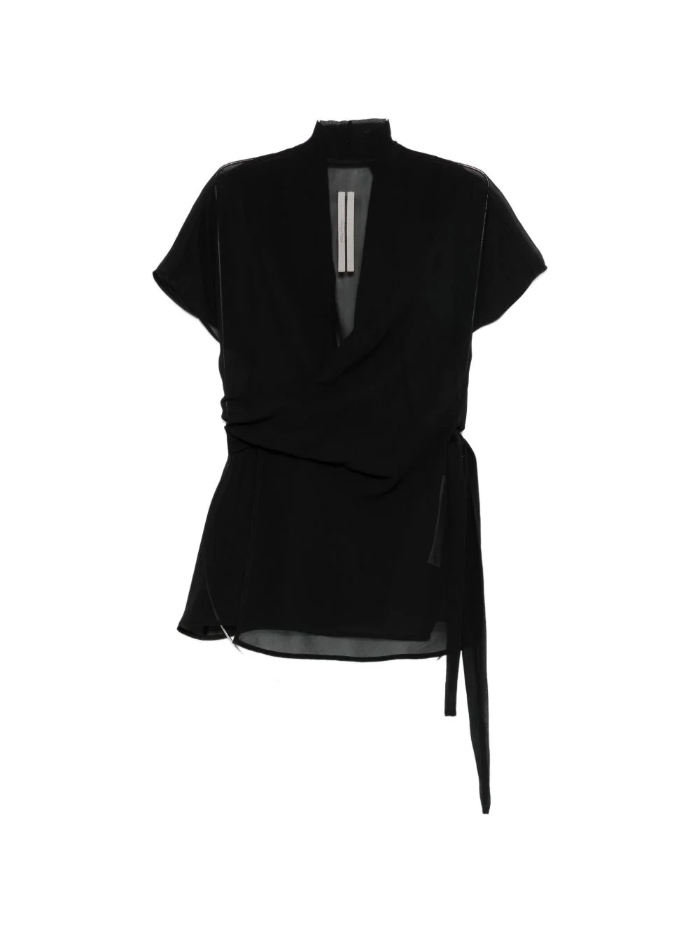 Rick Owens Women Silk Wrap Top - 1