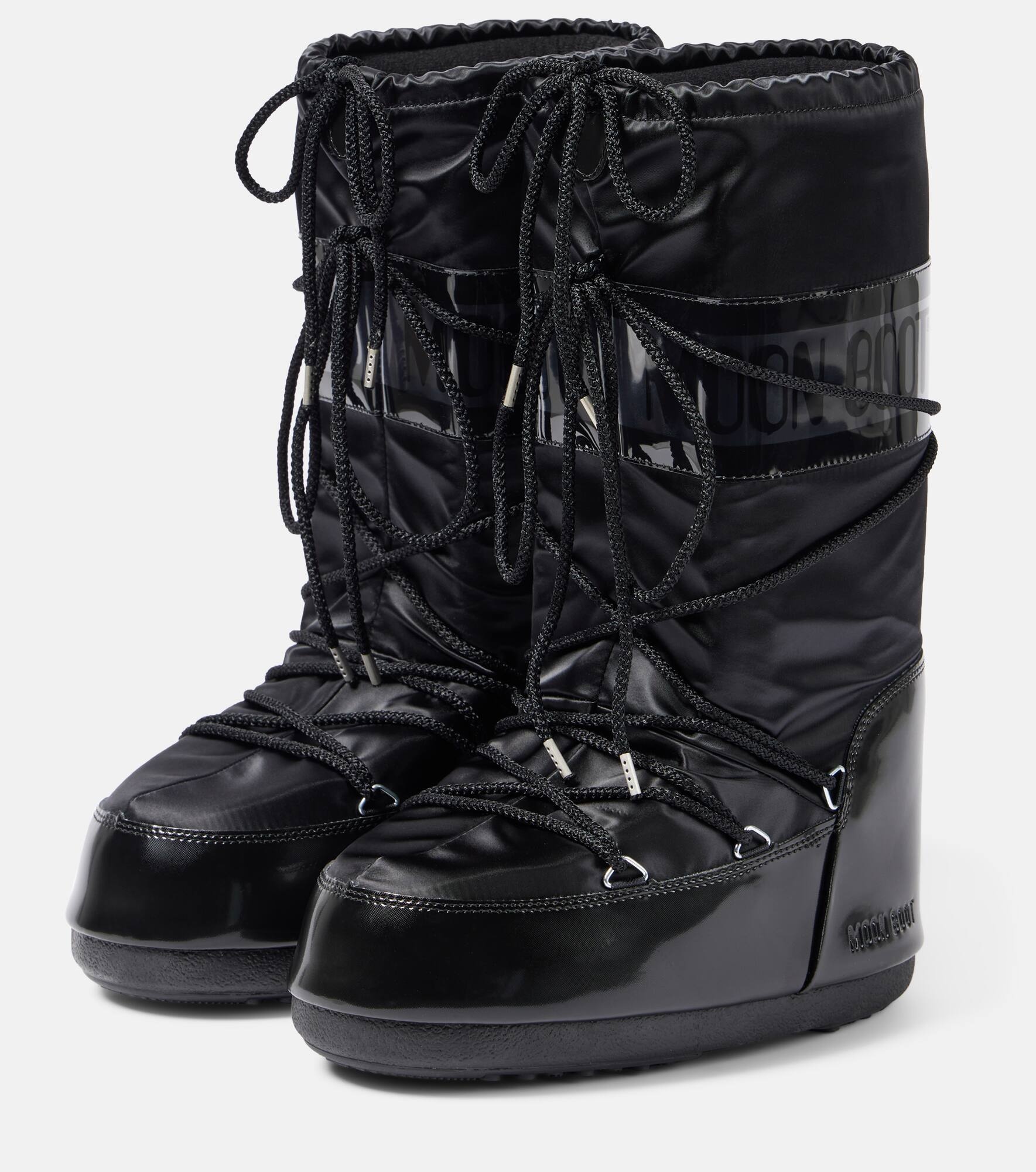 Icon Glance satin snow boots - 4
