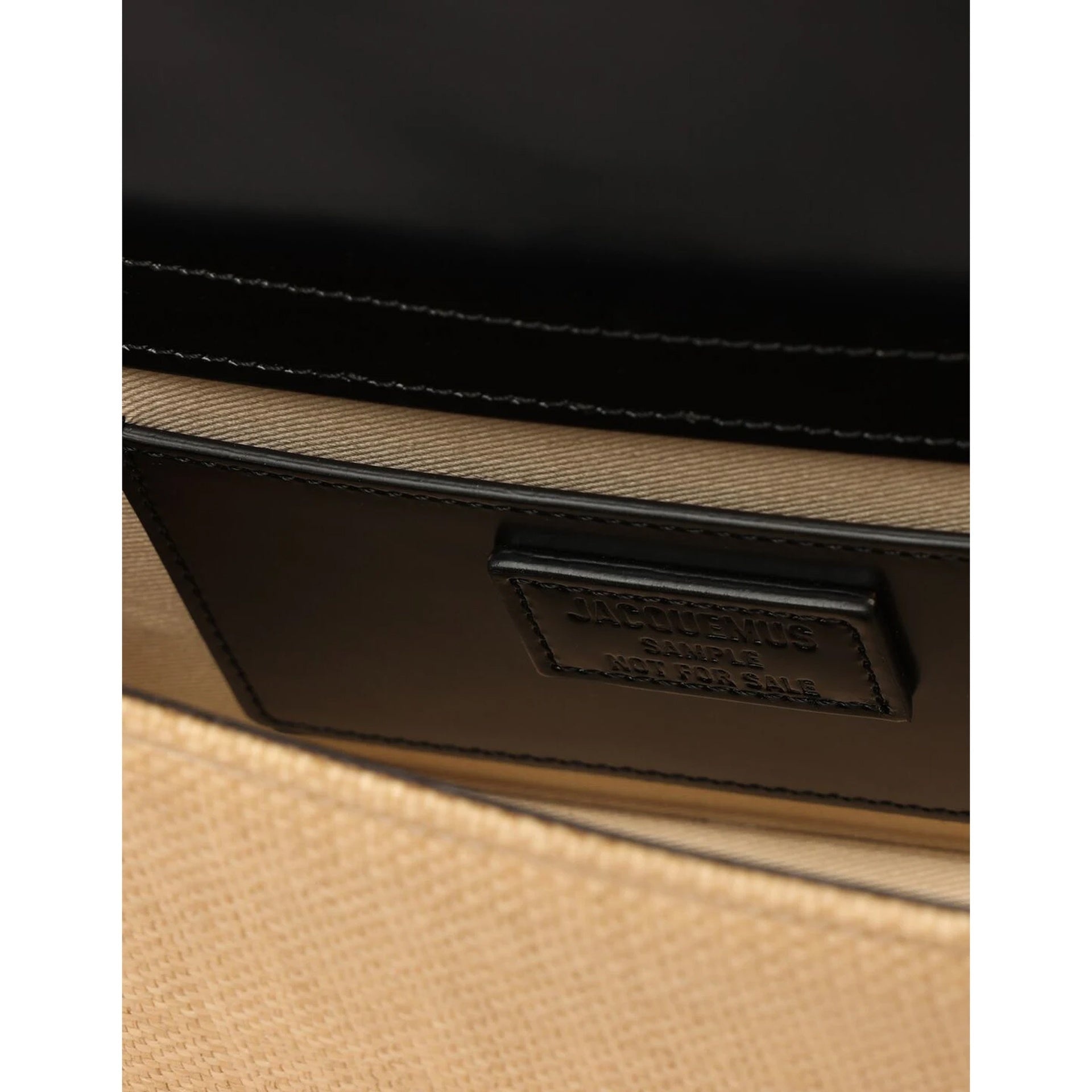 Jacquemus Le Grand Bambino Raffia Effect Shoulder Bag - 6