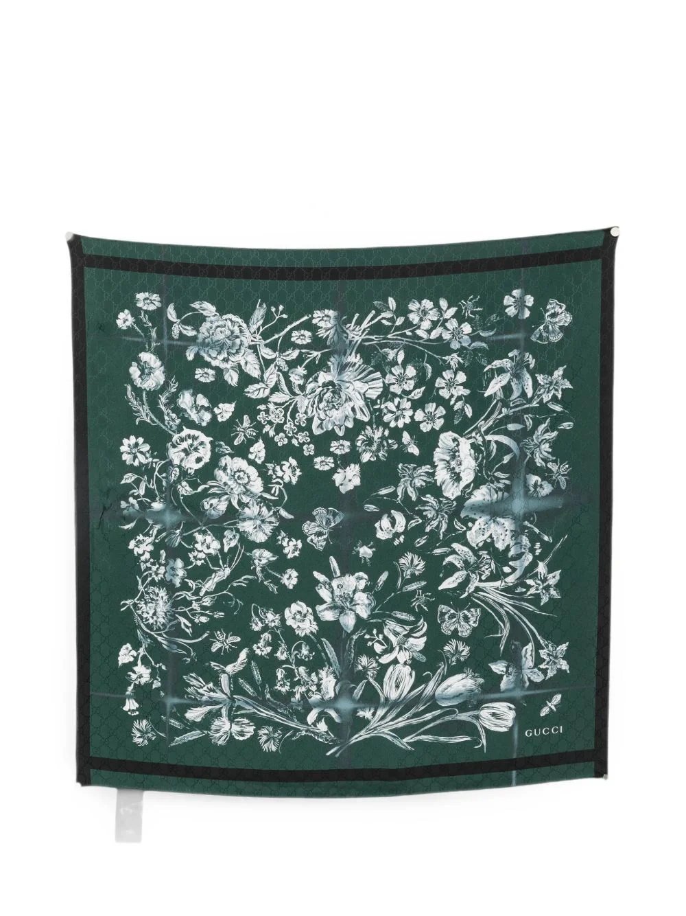 Printed silk foulard - 1