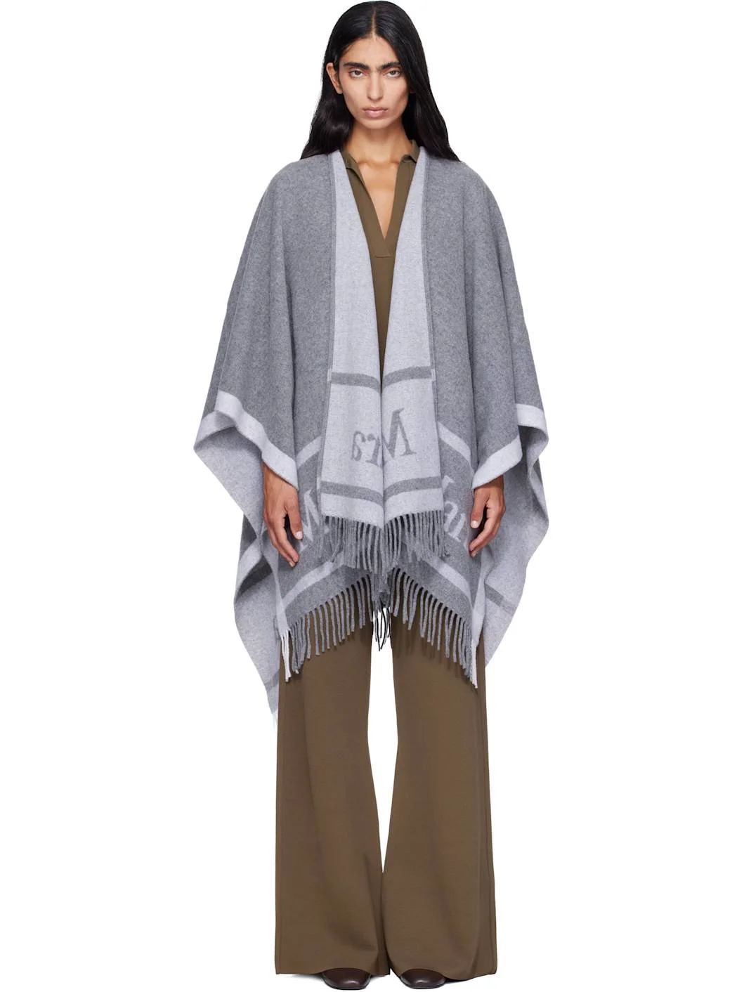 Gray Hildestole Scarf - 1