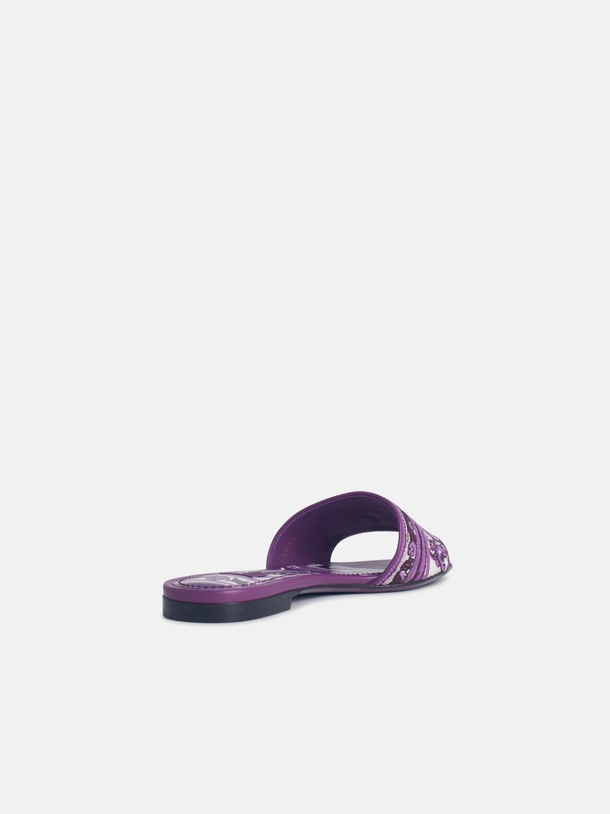 SLIPPER WITH MAJOLICA EMBROIDERY - 3