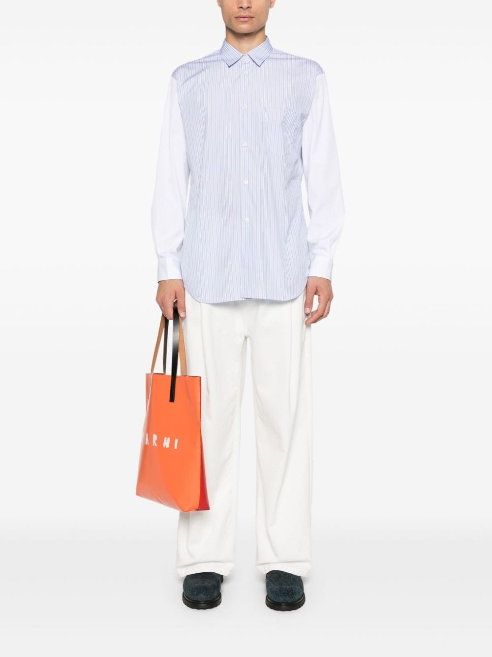 halo-stripe shirt - 1