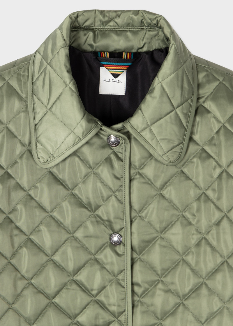 Paul Smith Khaki Quilted Jacket outlook