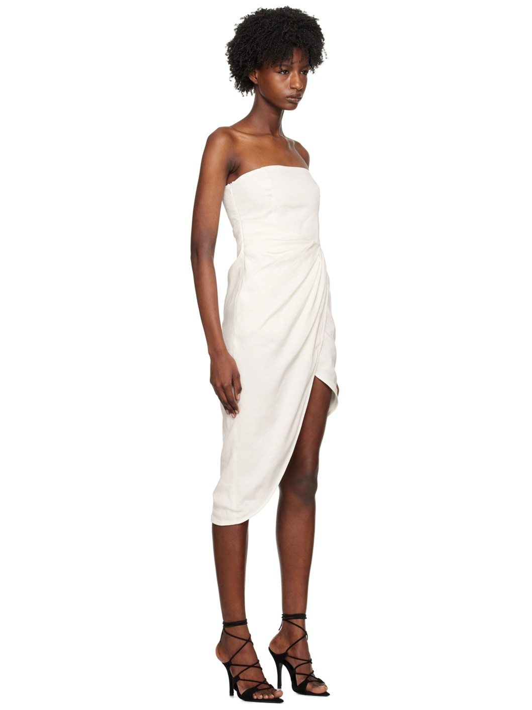 White Lica Midi Dress - 2