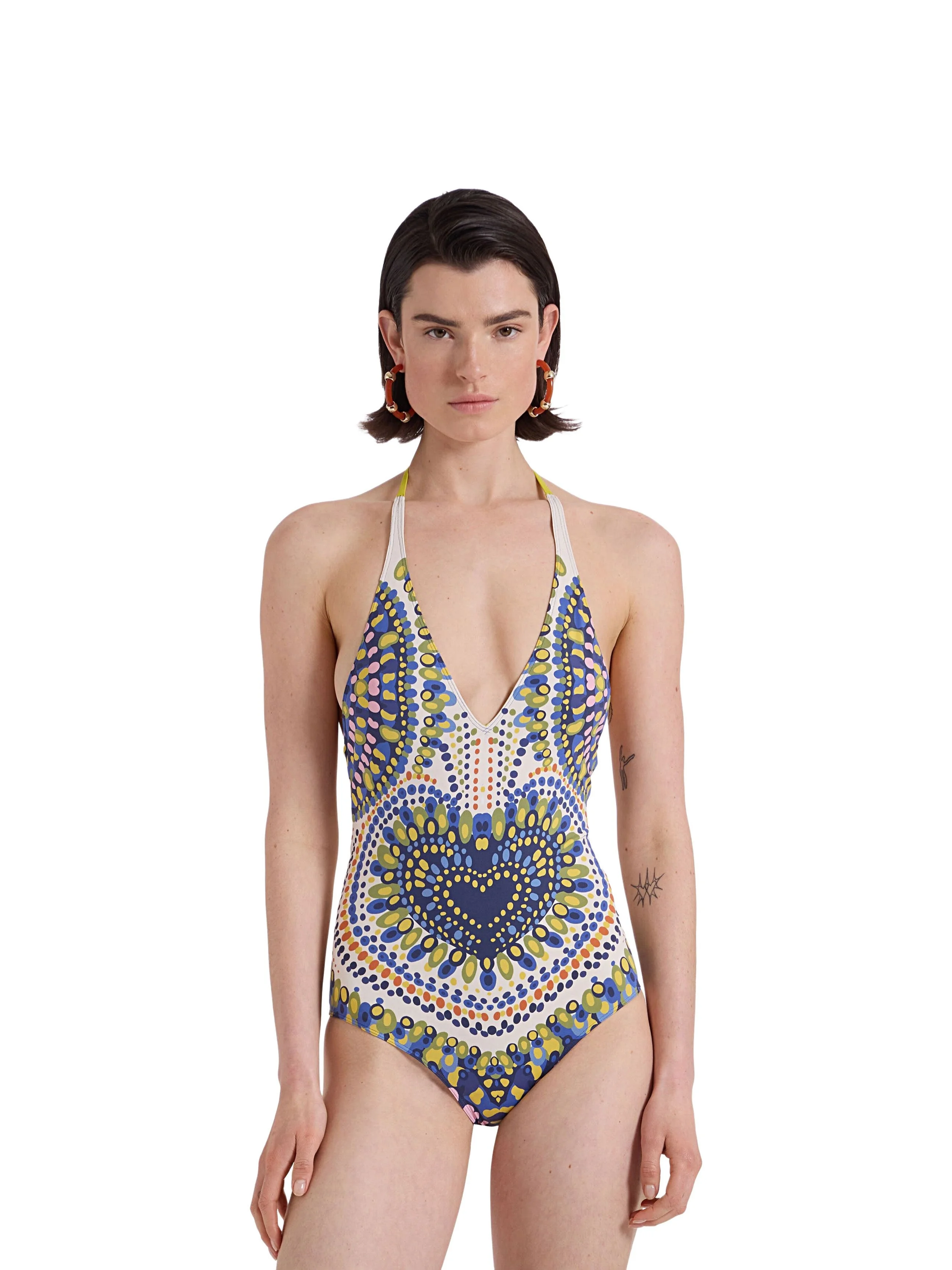 La DoubleJ Sexy Swimsuit Chakra Placée Multicolor at Nordstrom - 1