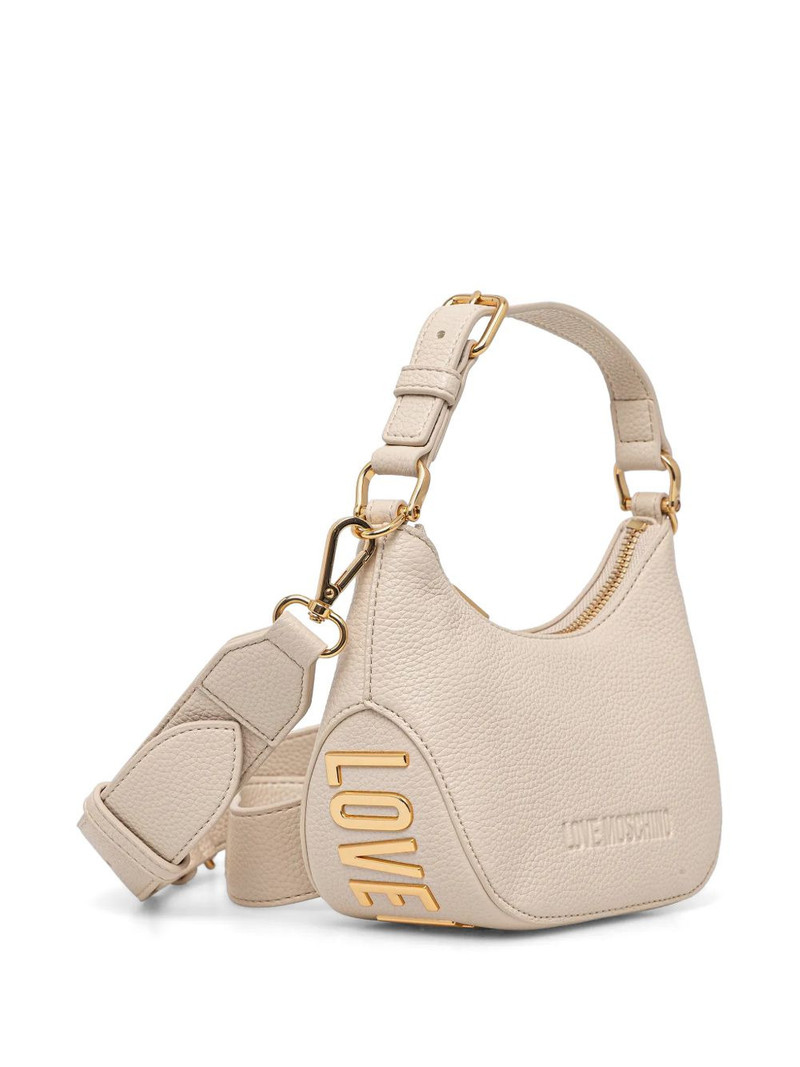 Moschino embossed-logo shoulder bag outlook