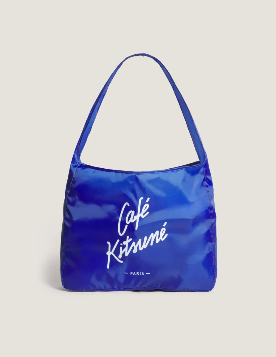 CAFE KITSUNE FOLDABLE TOTE - 1