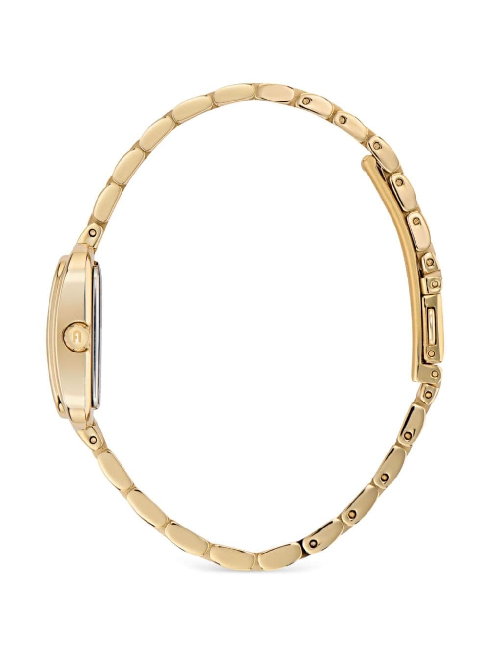 square-gold tone watch - 4