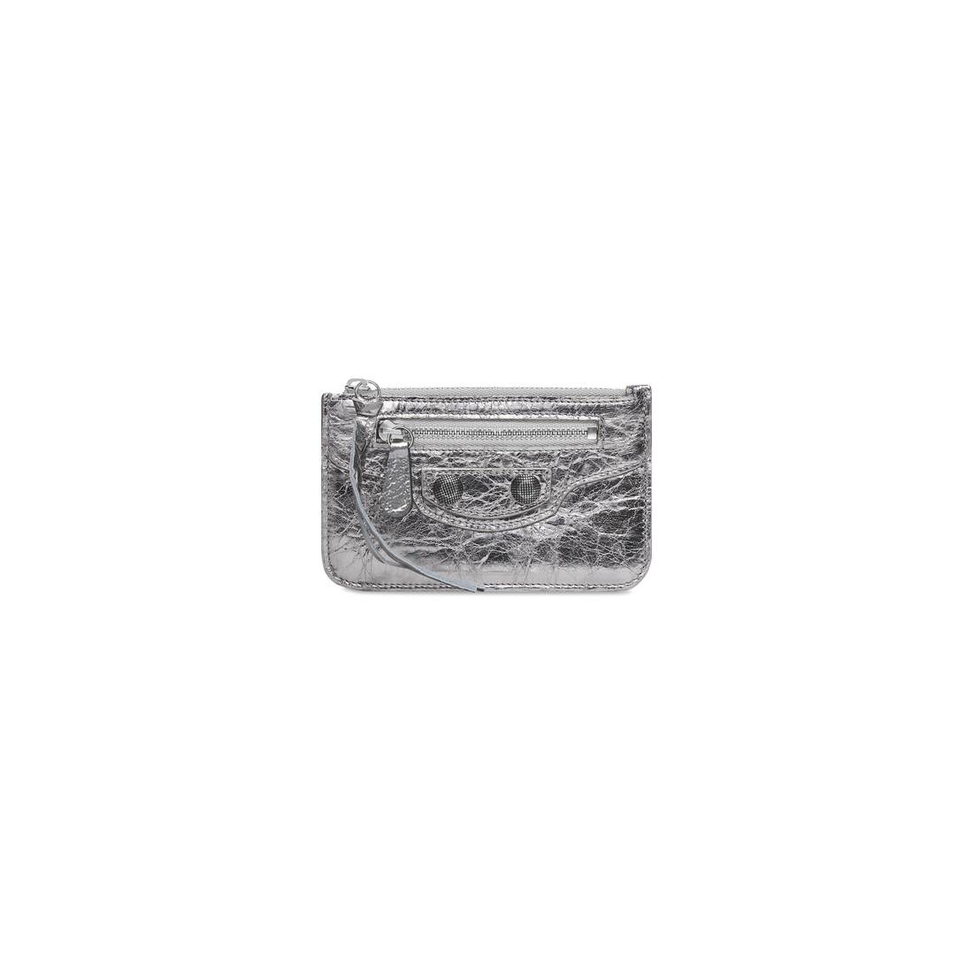 le cagole long coin and card holder metallized - 1