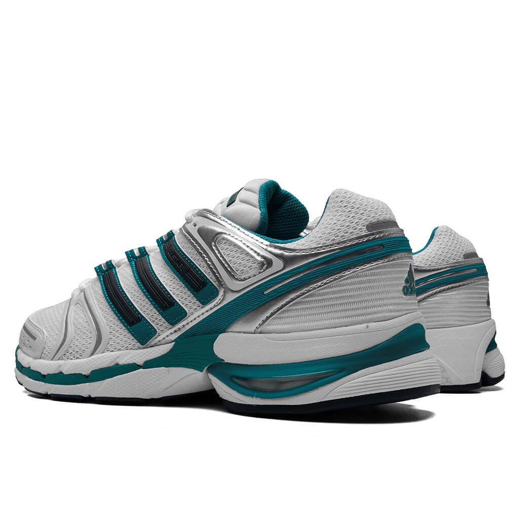 ADIDAS X SPORTY & RICH ADISTAR CONTROL 5 - WHITE/CARBON/PURE TEAL - 3