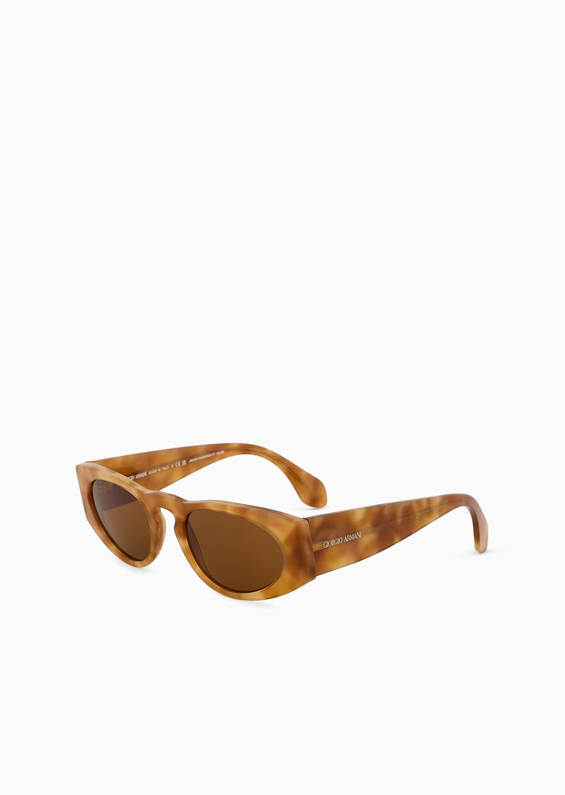 GIORGIO ARMANI Men’s rectangular sunglasses outlook
