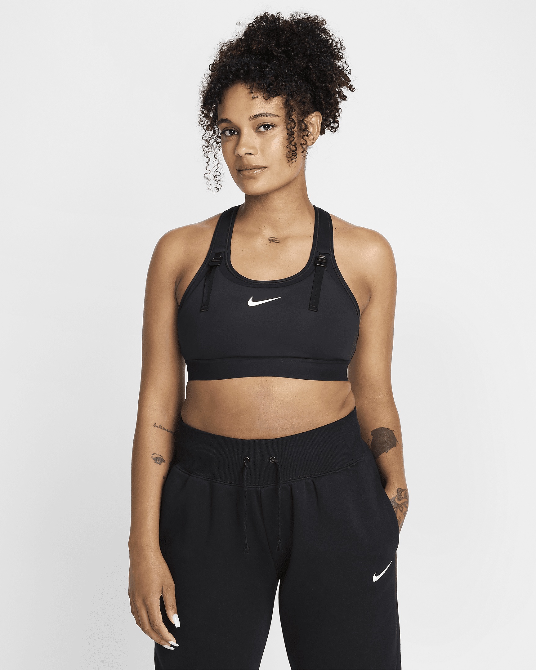 Nike (M) Swoosh Women's Nursing and Wearable Pump-Compatible Sports Bra (Maternity) - 1