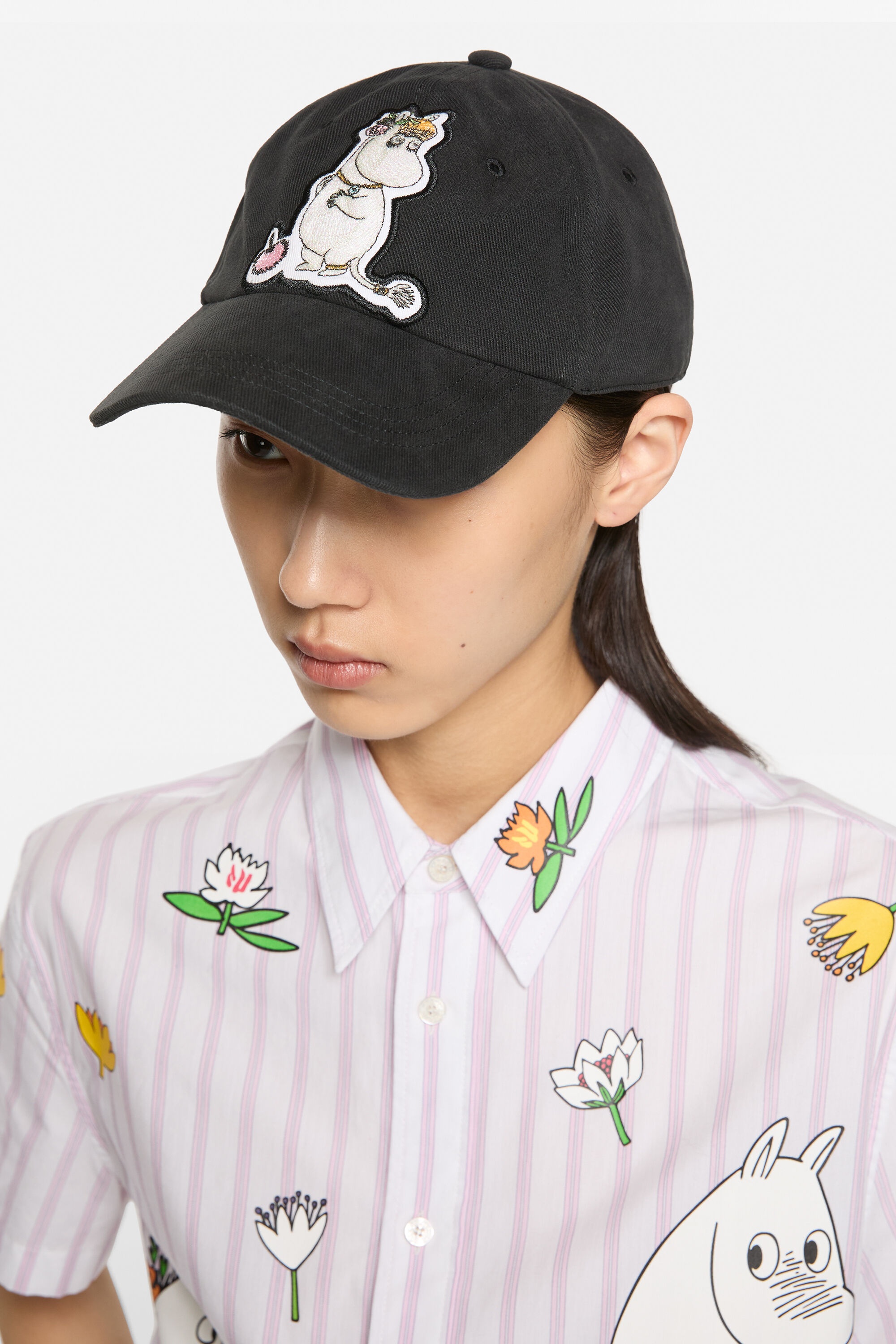 Logo cap Acne Studios x Moomin - Black - 2