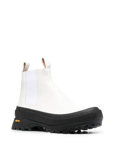 Jil Sander chunky-sole Chelsea boots outlook