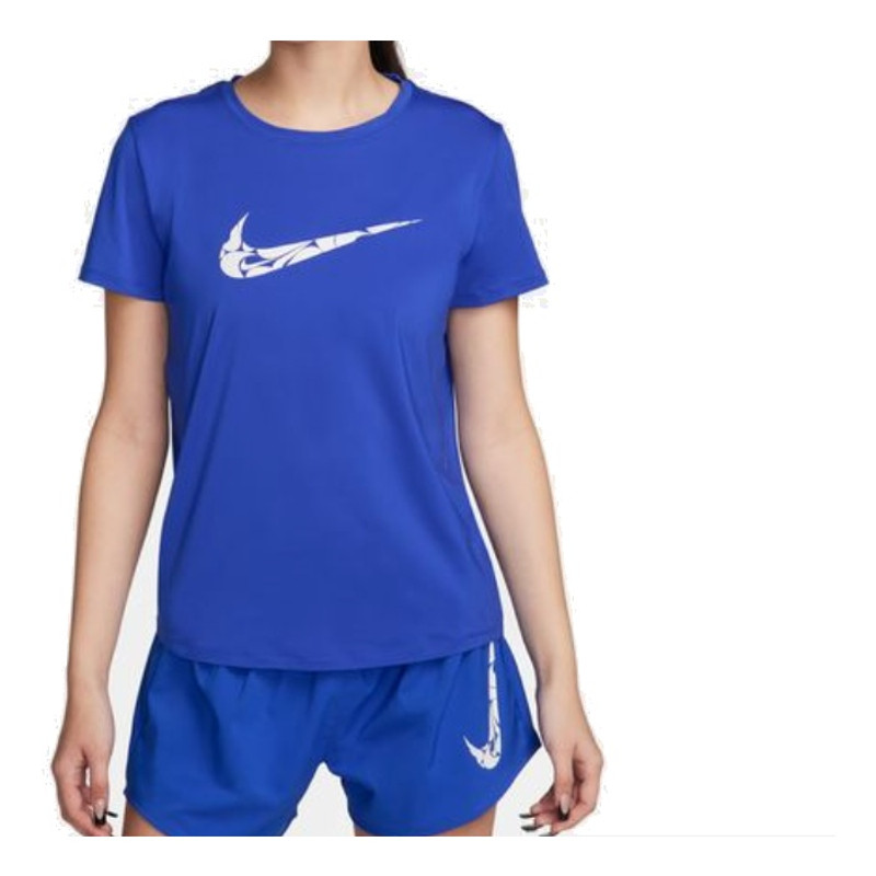 (WMNS) Nike One Swoosh Dri-FIT Short-Sleeve Running Top 'Hyper Royal' FN2619-405 - 1