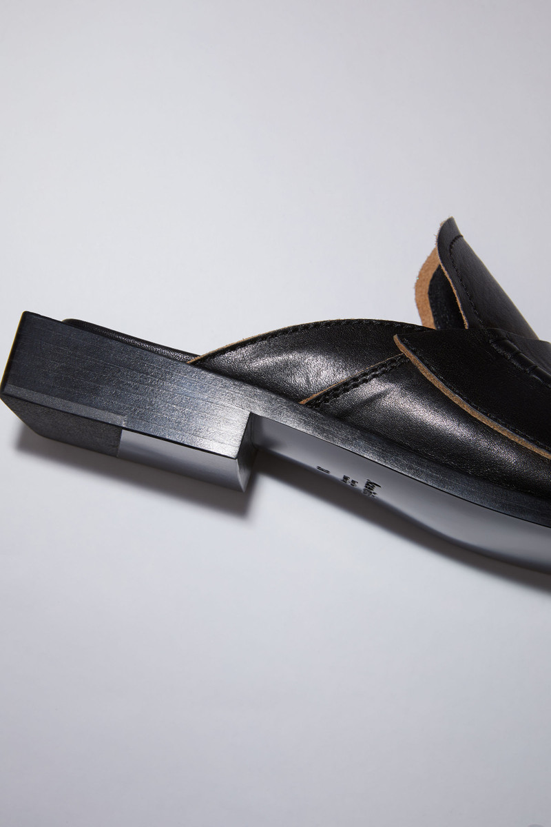 Square toe mules - Black 5