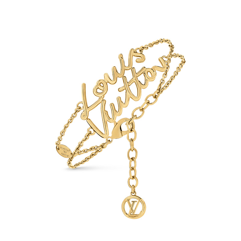 Louis Vuitton LV Script Bracelet outlook