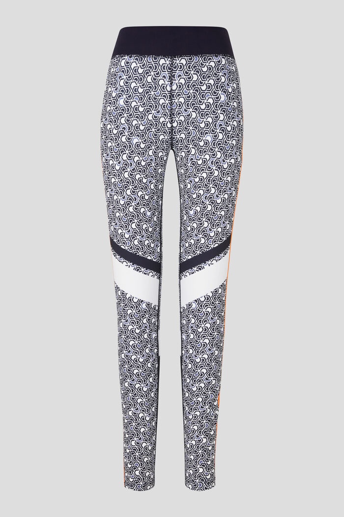 Christin Tights in Navy blue/White - 6