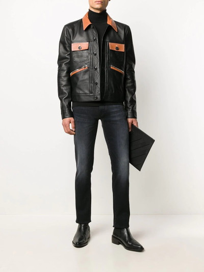 AMIRI leather biker jacket outlook