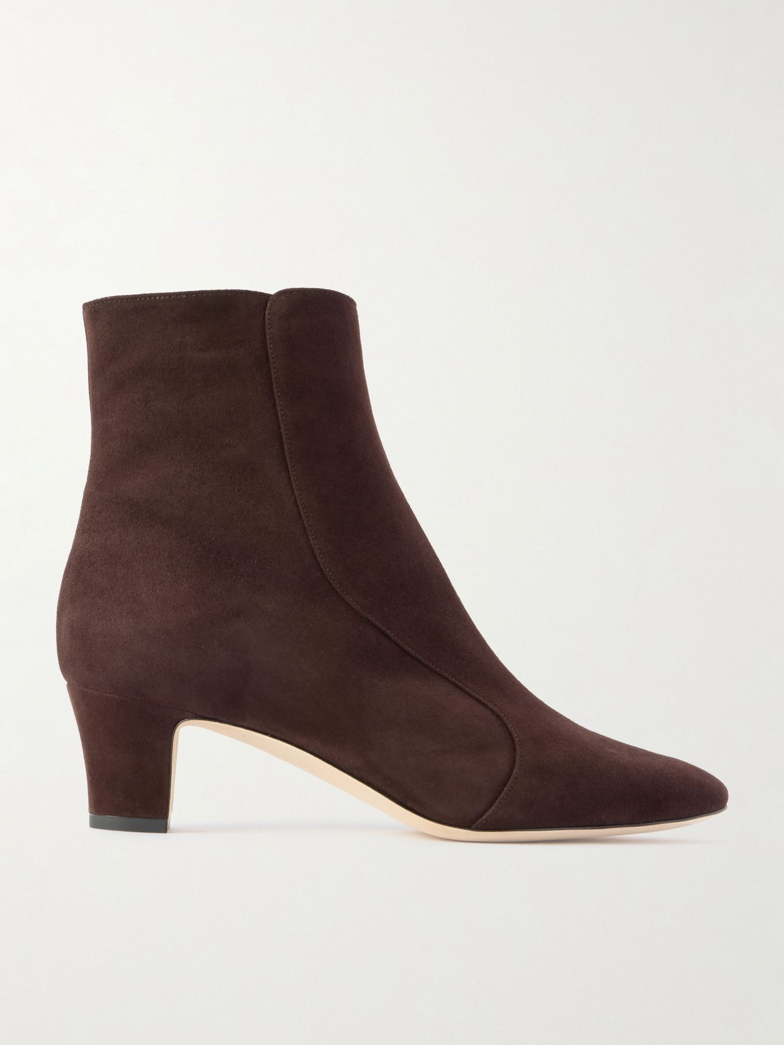 Myconia 50 suede ankle boots Dark brown - 1