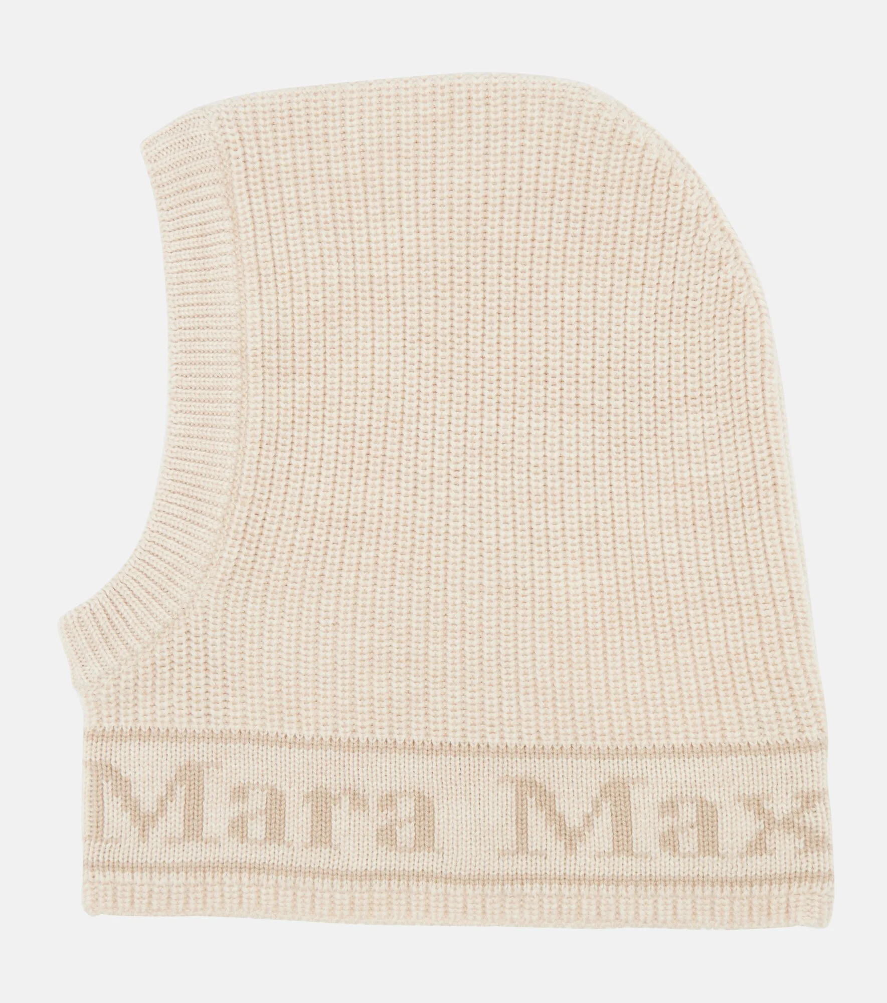 Gong logo wool ski mask - 1