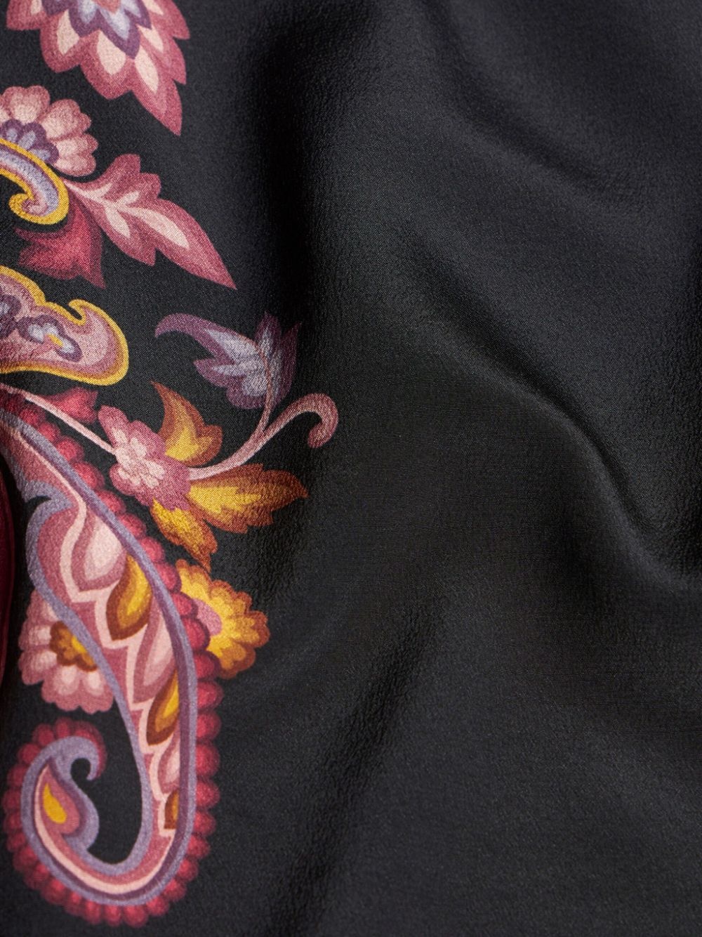 printed silk shirt - 5