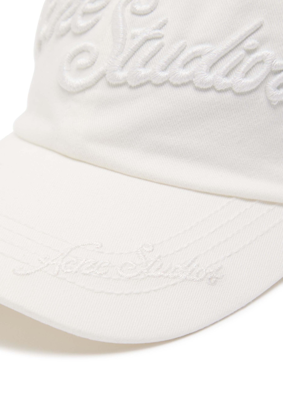 Acne Studios Logo-embroidered Cotton cap - 3
