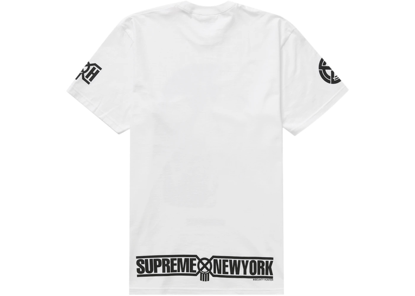 Supreme Bounty Hunter Skulls Tee White - 2